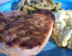 Sage And Rosemary Pork Chops