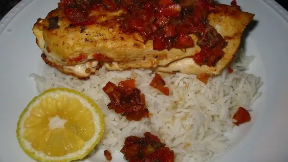 Sage-Infused Lemon Tomato Chicken Breasts Recipe