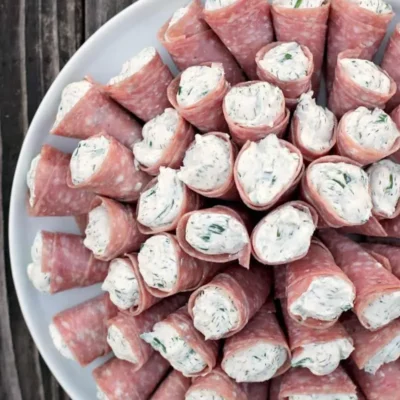 Salami Roll Ups Appetizers