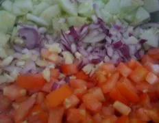 Salat Katzutz – Chopped Salad Israeli Salad