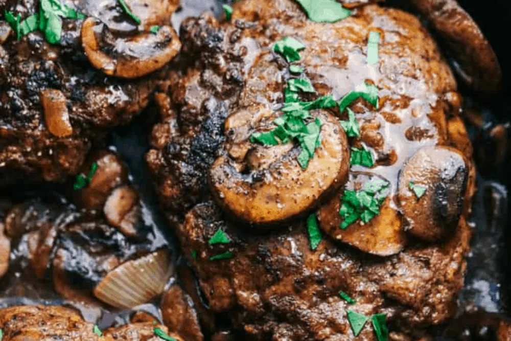 Salisbury Steaks With Rich Brown Gravy Low Fat