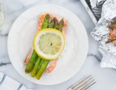 Salmon And Asparagus In Foil