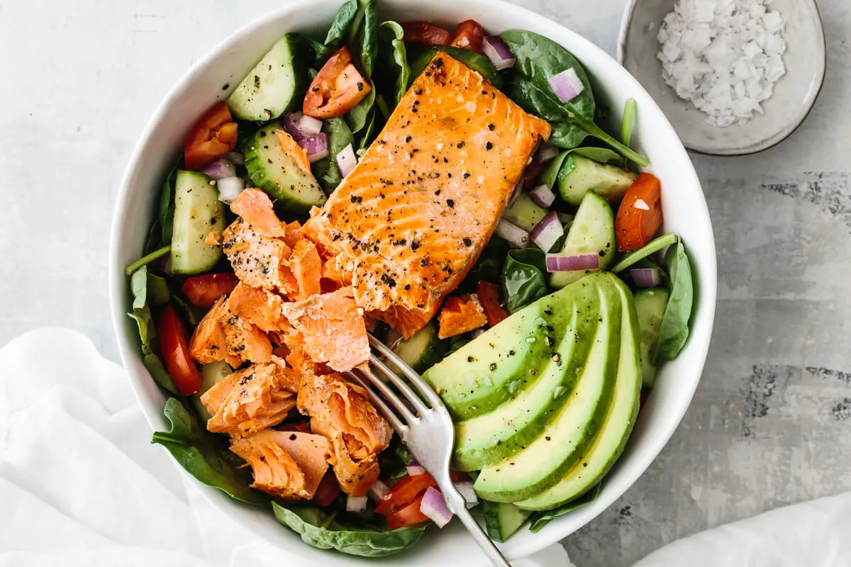 Salmon Avocado Salad