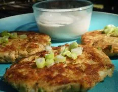 Salmon Cakes With Ginger- Sesame Sauce