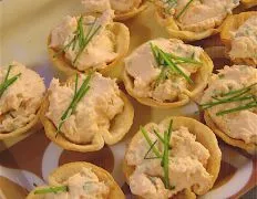 Salmon Cup Appetizers