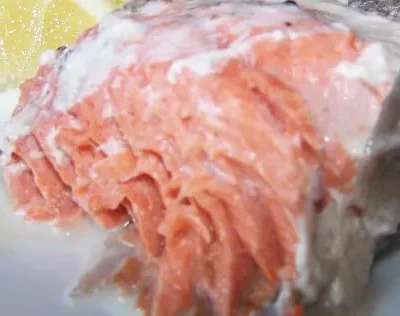 Salmon In Cream