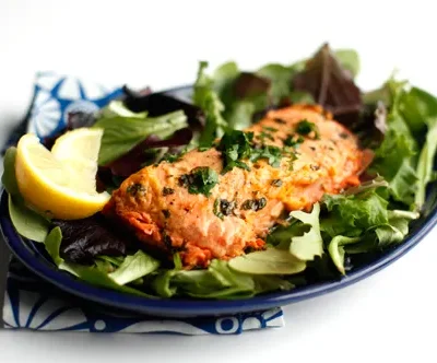 Salmon Microwave Cooked