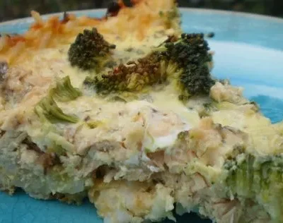 Salmon-Rice Pie