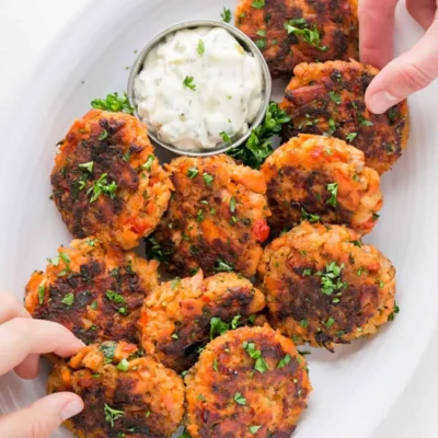 Salmon Rissoles Patties