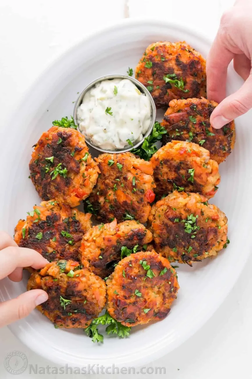 Salmon Rissoles Patties