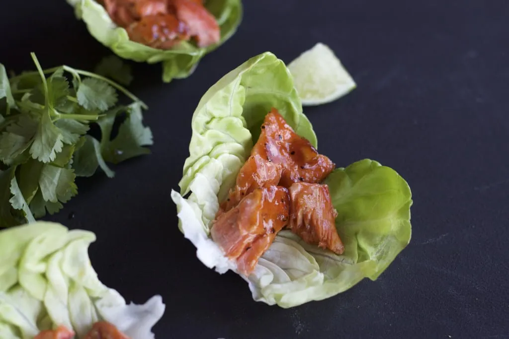 Salmon Rollups With Lime Butter Sauce