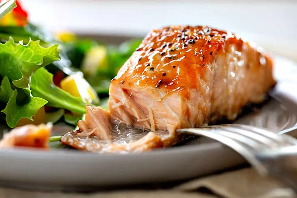 Salmon With Brown Sugar Glaze