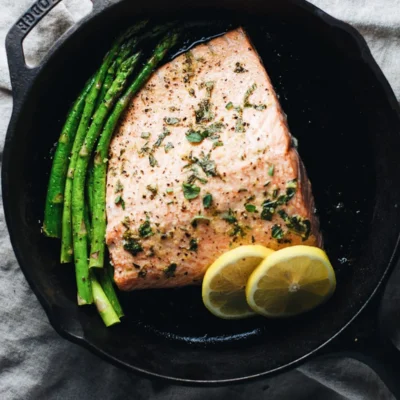 Salmon With Oregano