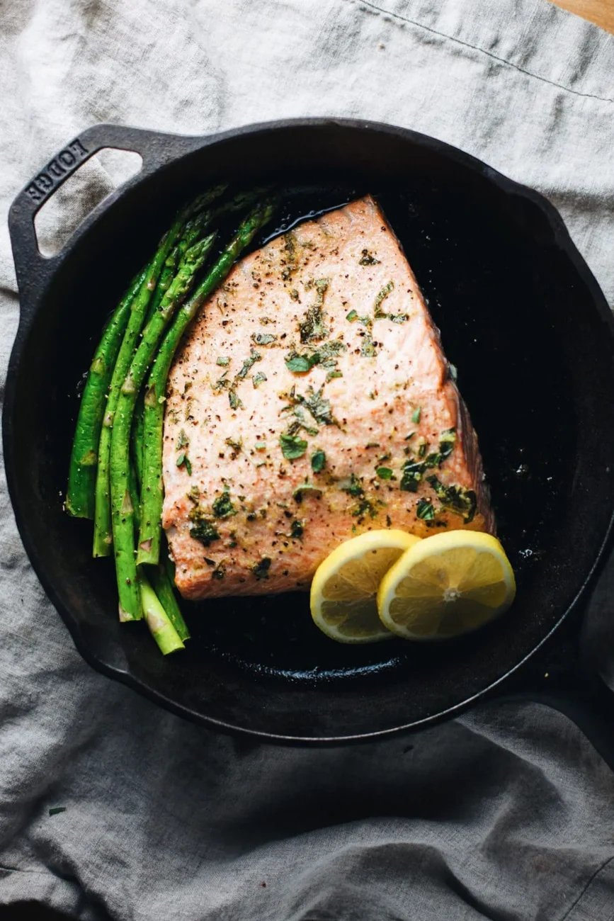 Salmon With Oregano