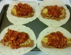 Salsa Chicken Burrito Filling