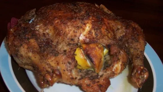 Salt-Rubbed Roast Chicken With Lemon