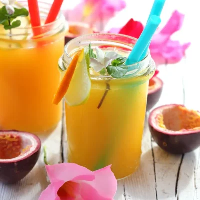 Samoan Orange Passion Fruit Ade