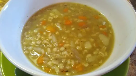 Sarahs Potato Barley Soup