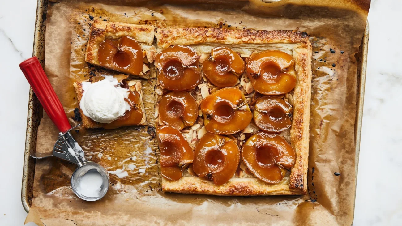 Saucy Apple And Blackberry Pie