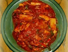 Saucy Chicken Cacciatore