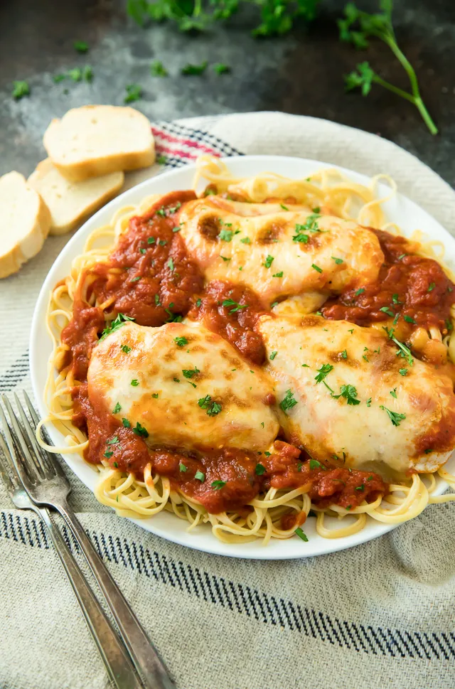 Saucy Mozzarella Chicken