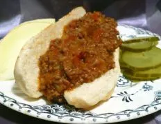 Saucy Sloppy Joes