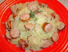 Sausage And Sauerkraut Pot