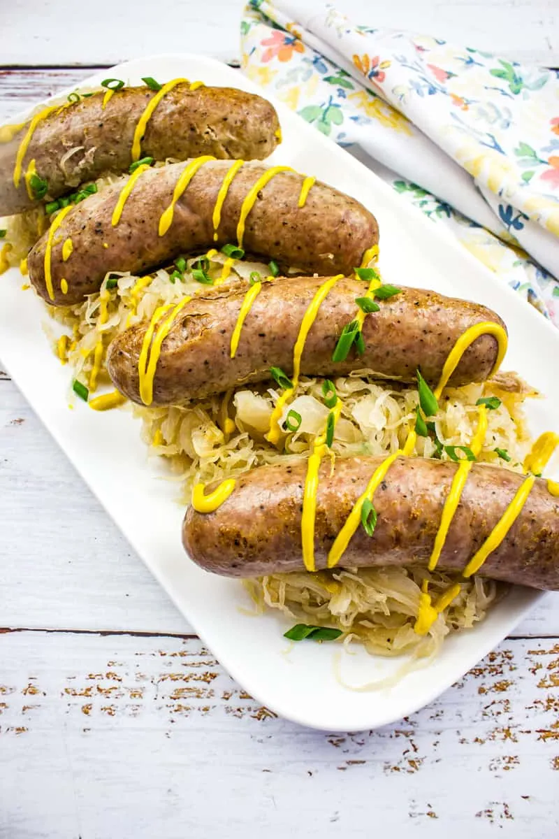 Sausage And Sauerkraut Pot