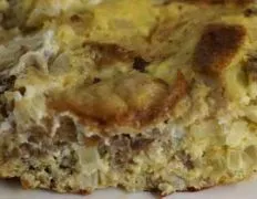 Sausage Apple Egg Casserole