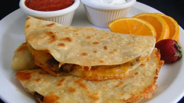 Sausage Cheese Quesadillas Oamc