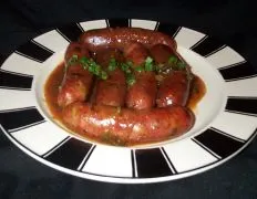 Sausage Cooked In White Wine