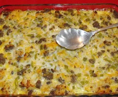 Sausage Hash Brown Casserole