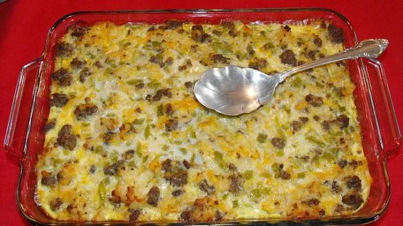 Sausage Hash Brown Casserole