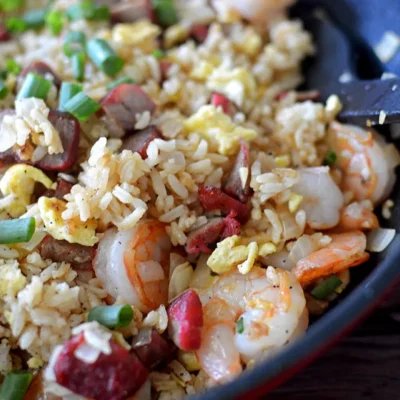 Sausage &Amp; Hawaiian Fried Rice