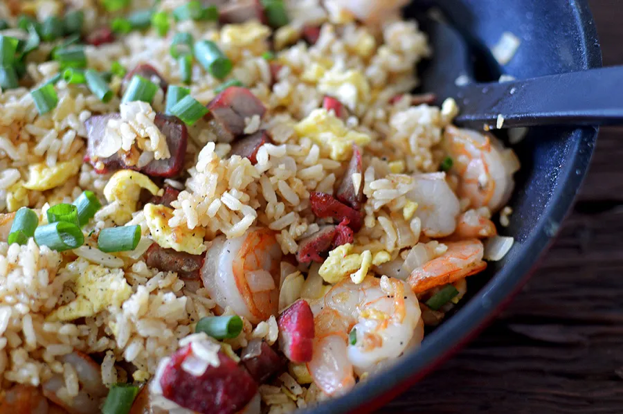 Sausage & Hawaiian Fried Rice