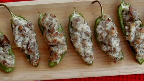 Sausage-Stuffed Jalapenos