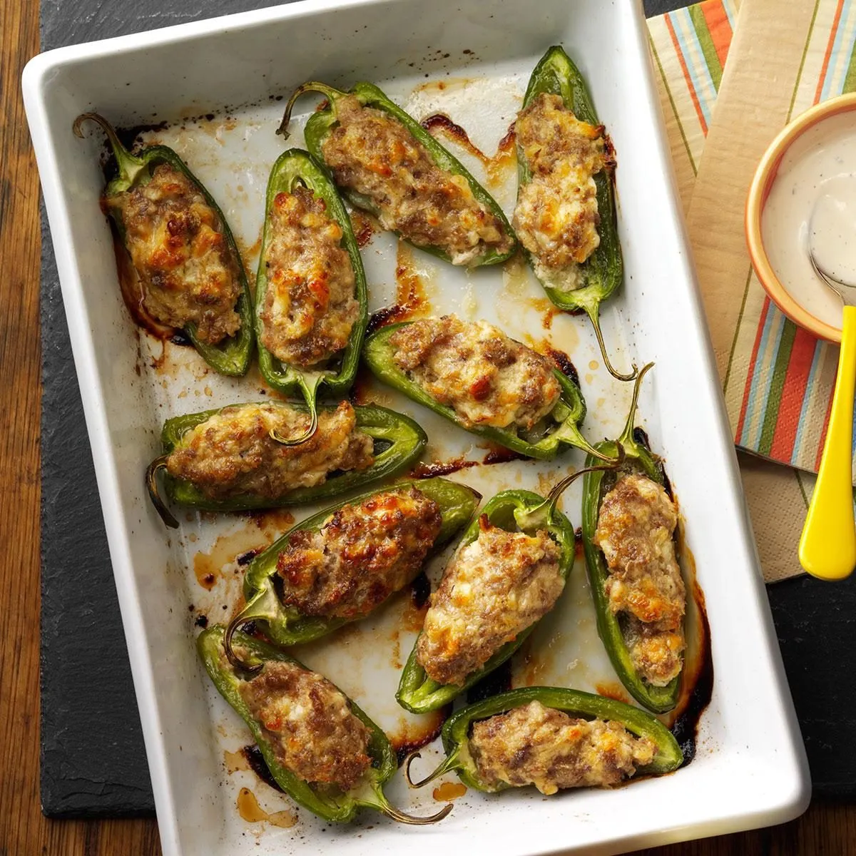 Sausage Stuffed Jalapenos