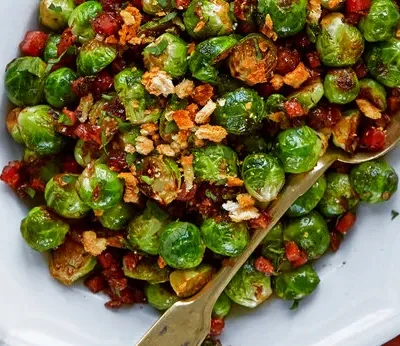 Sauted Brussels Sprouts With Pancetta