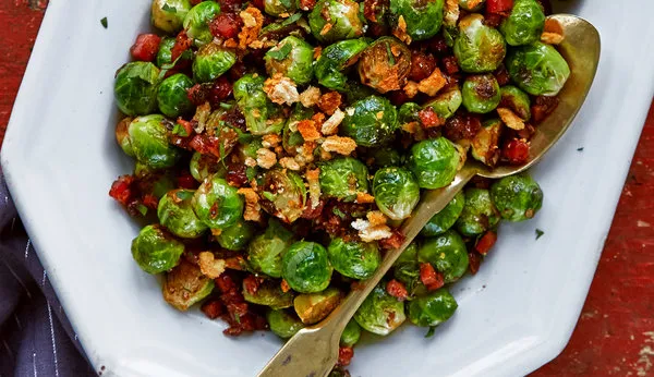 Sauted Brussels Sprouts With Pancetta