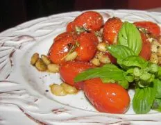 Sauteed Cherry Tomatoes With Pine Nuts