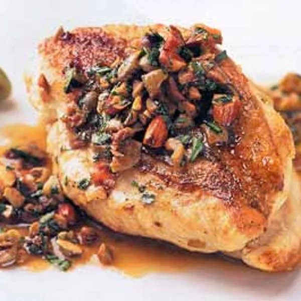 Sauteed Chicken Breasts With Almonds