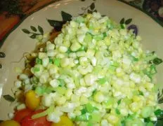 Sauteed Fresh Sweet Corn And Green Onions