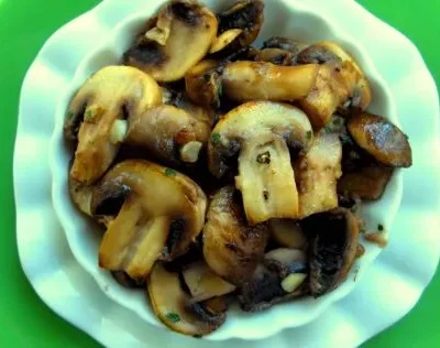 Sauteed Mushrooms With Fresh Mint