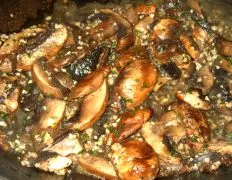 Sauteed Mushrooms With Garlic