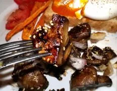 Sauteed Mushrooms With Sesame And