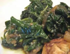 Sauteed Spinach With Sesame – Korean