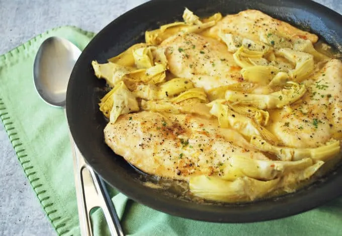 Savory Artichoke Chicken