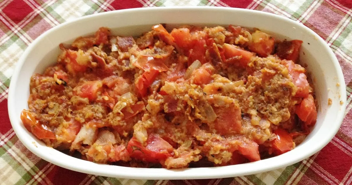 Savory Baked Southern-Style Scalloped Tomatoes Recipe