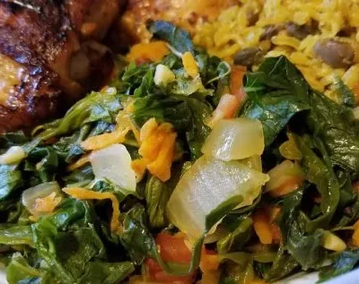 Savory Callaloo Stew: A Caribbean Delight