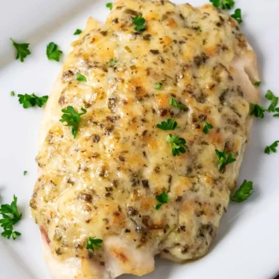 Savory Cheese Topped Fish Fillets